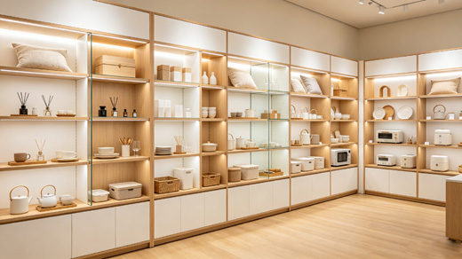 宜昌家居生活展柜